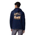 Columbia Columbia Trek Graphic Hoodie Cotton Men's Blue Hooded Sweatshirt