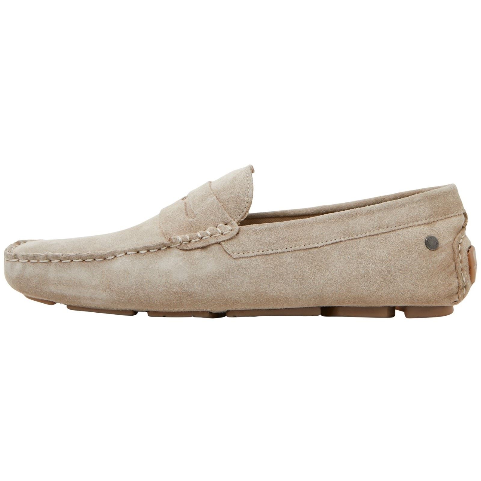 Jack & Jones Jensen Suede Men's Moonbeam Loafers