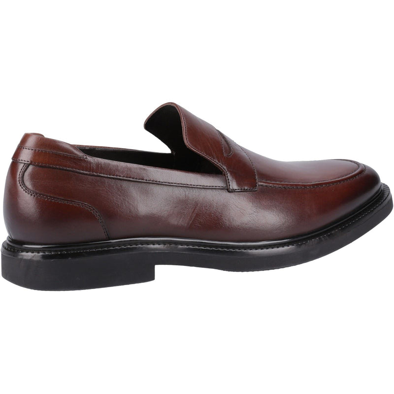 Hush Puppies Knox Leather Men's Chocolate Loafers