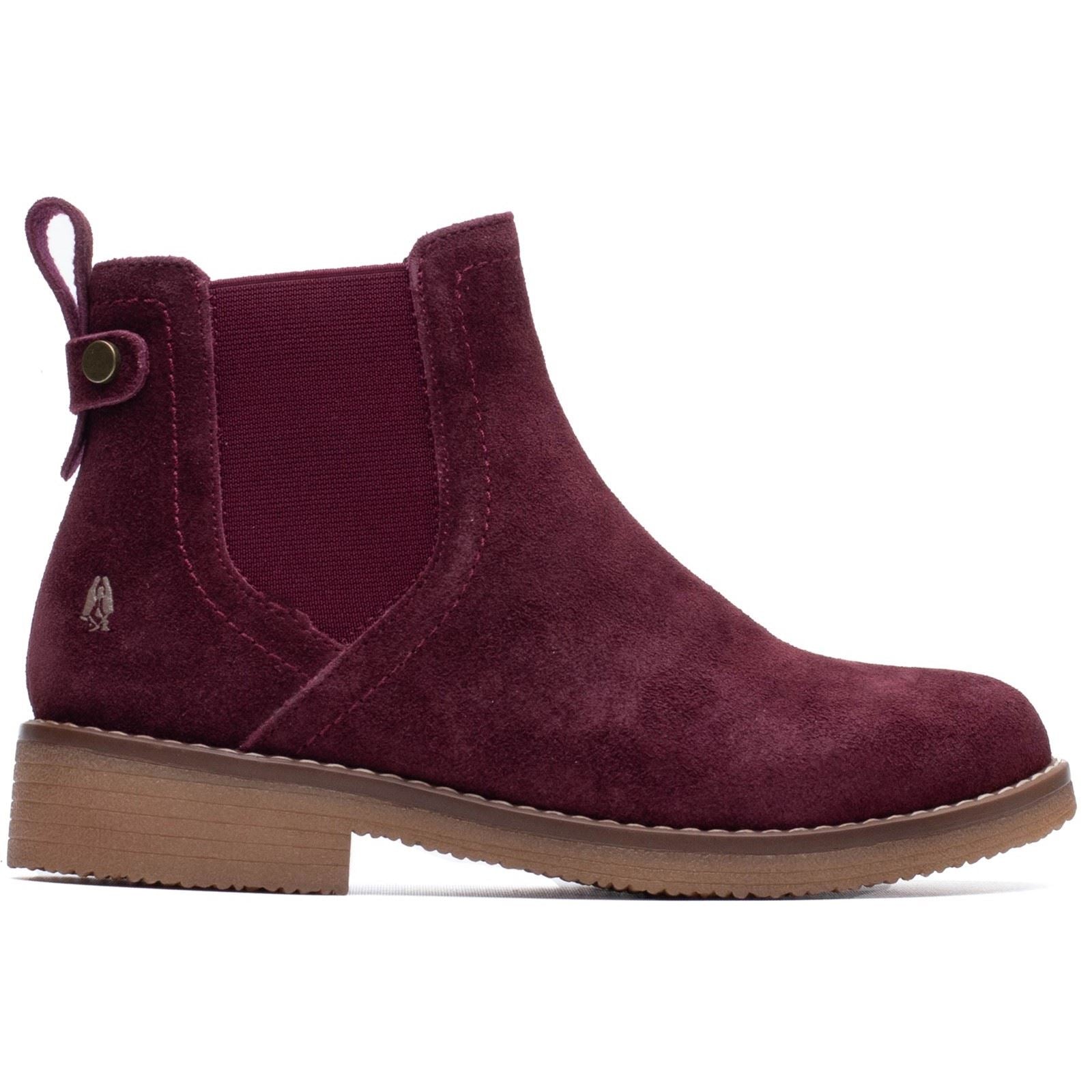 Hush Puppies Maddy Suede Women's Plum Boots