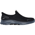 Skechers GO WALK 7 Easy On Evolution Textile Men's Black/Charcoal Trainers