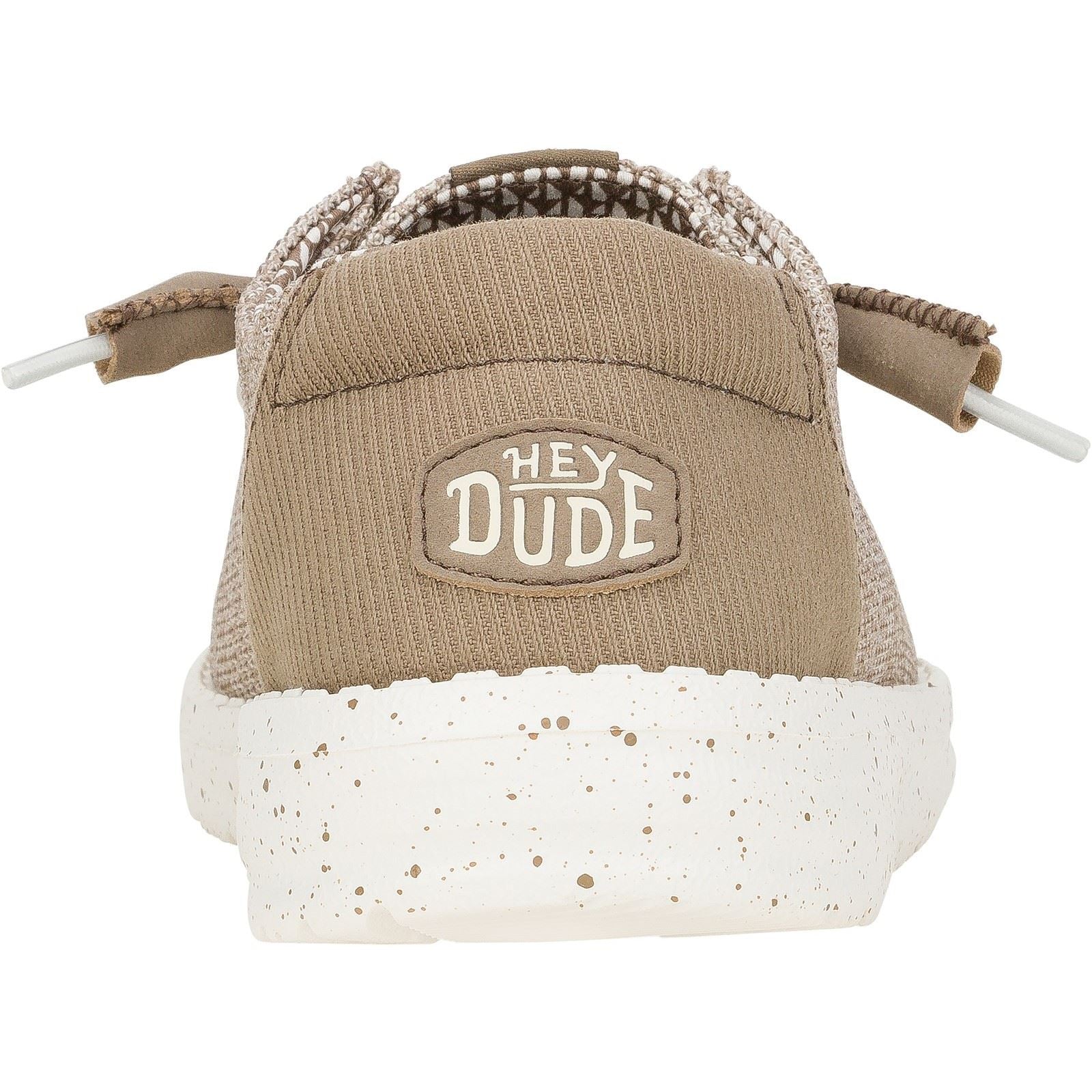HEYDUDE Wendy Stretch Mesh Synthetic Women's Walnut Loafers