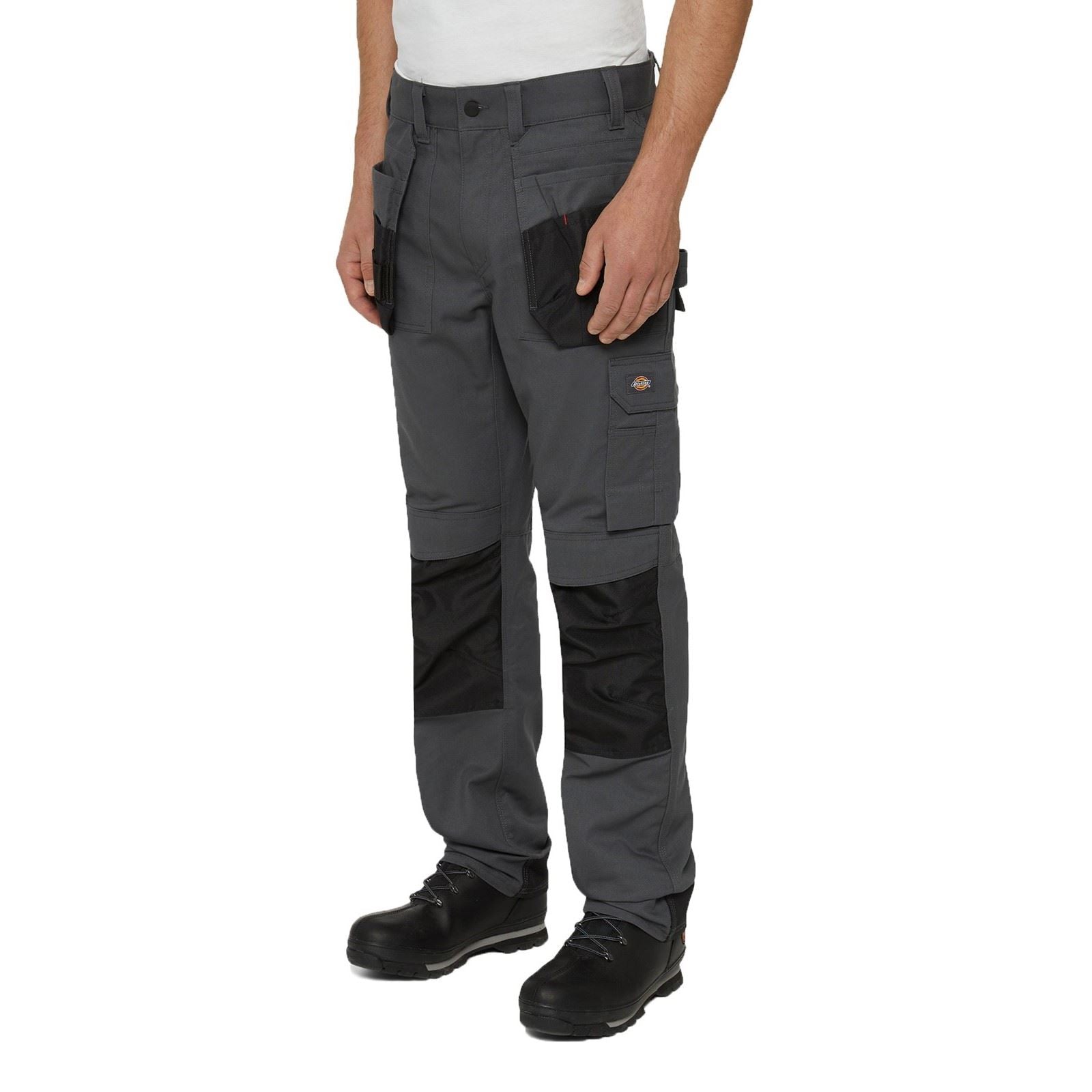 Dickies Multi Pocket Utility Synthetic Men's Grey Work Trousers