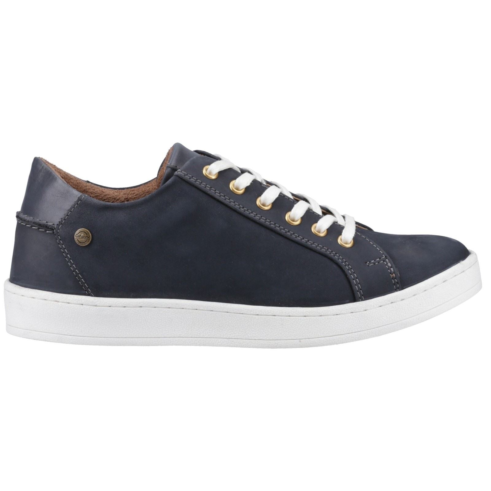 Cotswold Radcot Leather Women's Navy Trainers