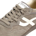 Pompeii Elan Sala Suede Men's Grey Sky Trainers