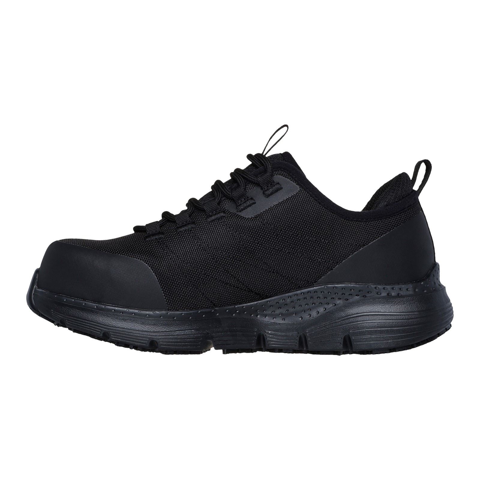 Skechers Workwear Arch Fit SR Ebinal Textile Women's Black Safety Trainers
