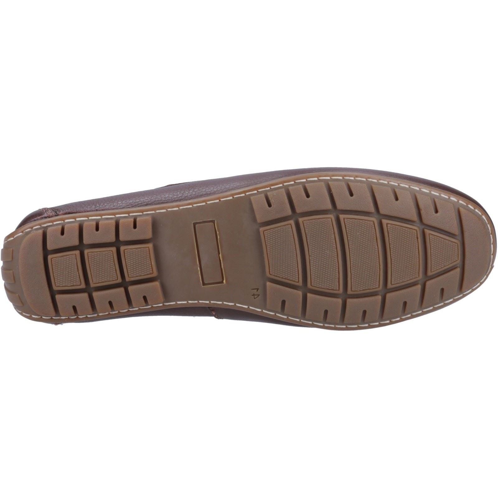 Hush Puppies Ralph Leather Men's Brown Boat Shoes