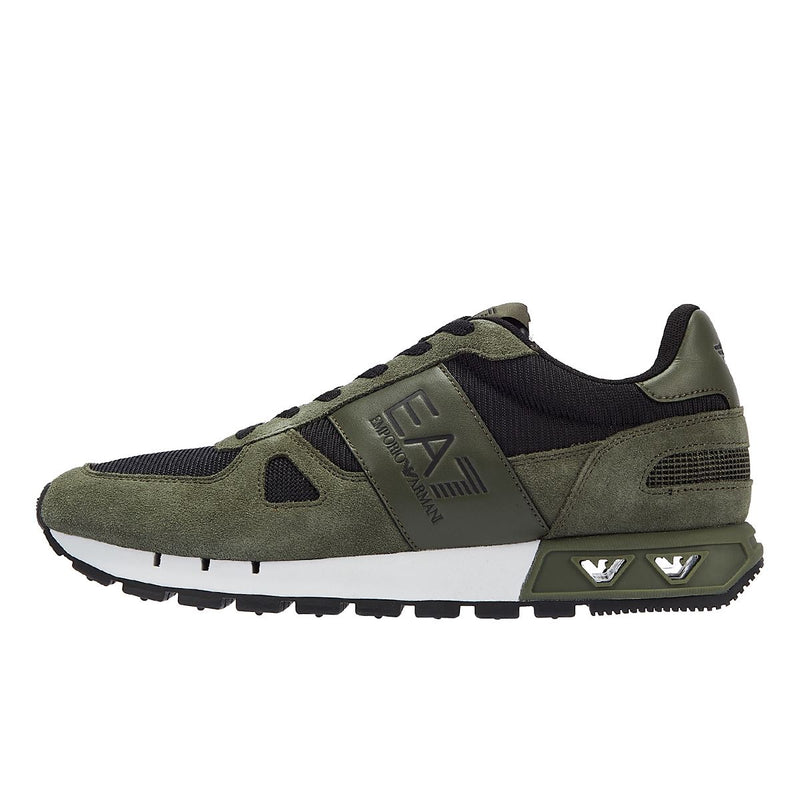 EA7 Legacy Men's Green Trainers