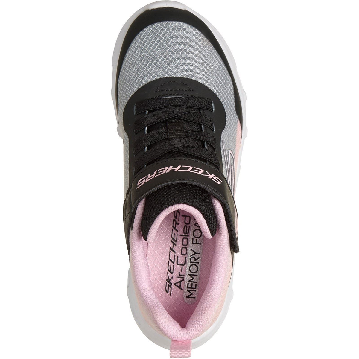 Skechers Glide-Step Drift Textile Girl's Black/Multi Trainers
