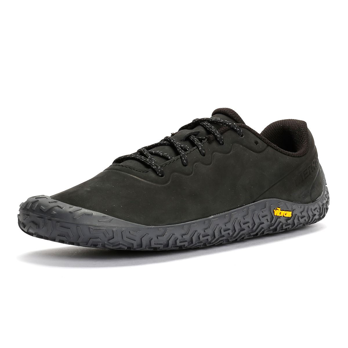 Merrell Vapour Glove 6 Leather Men's Black Trainers