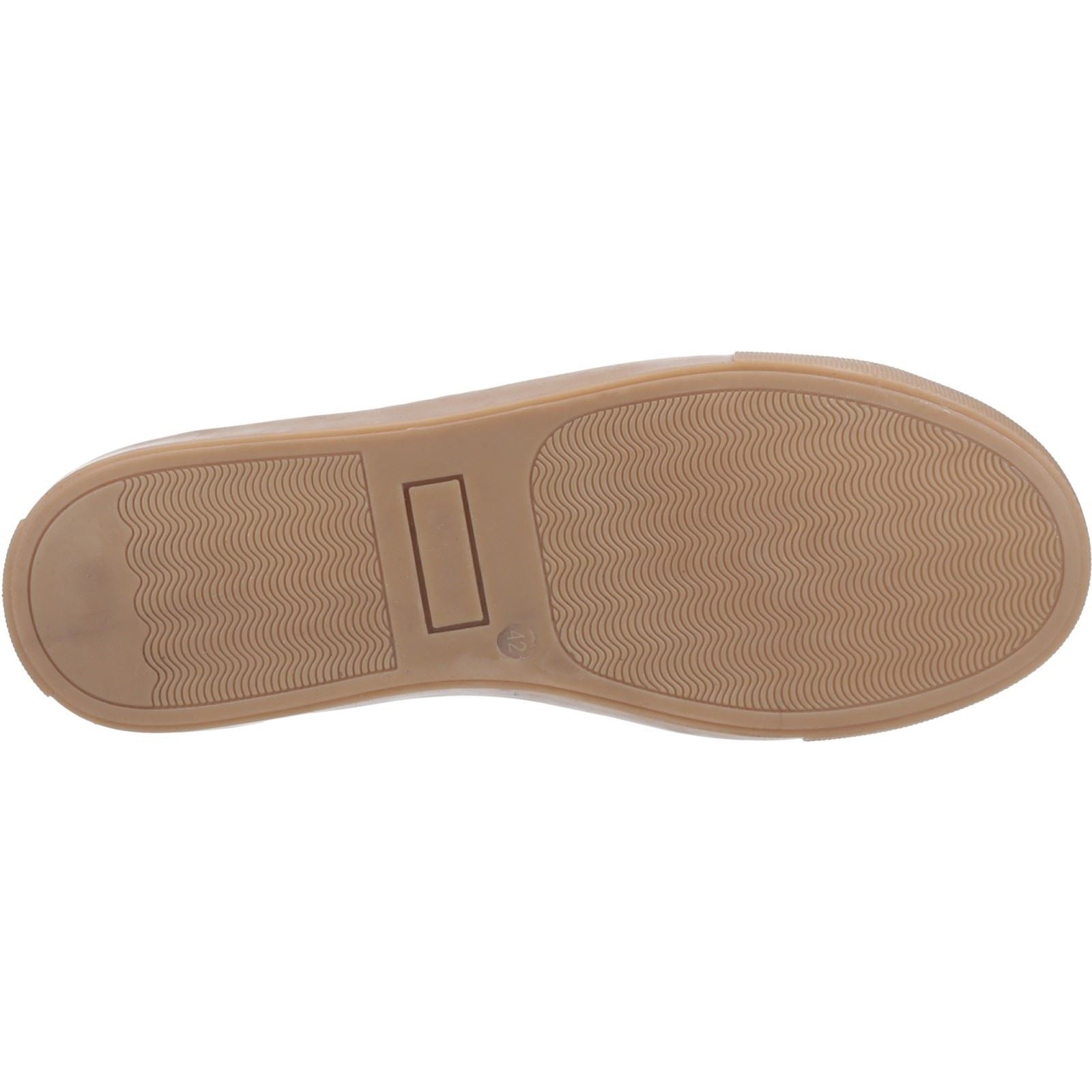 Hush Puppies Colton Leather Men's Coffee Trainers