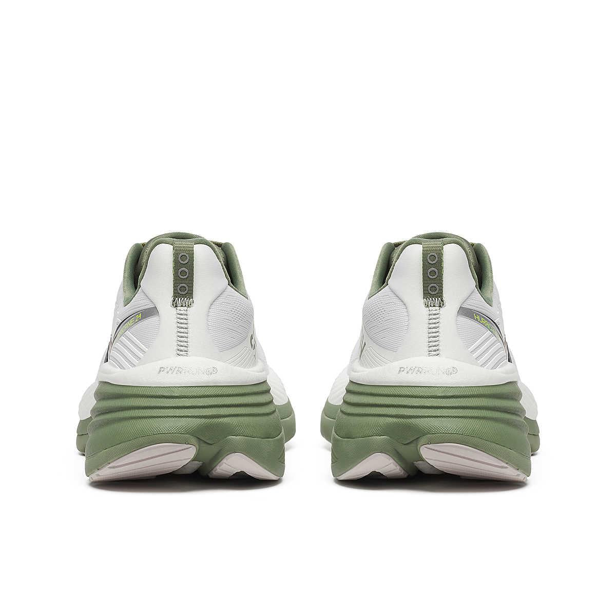 Saucony Hurricane 24 Men's White/Olive Trainers