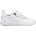 Hush Puppies Martha Leather Women's White Trainers