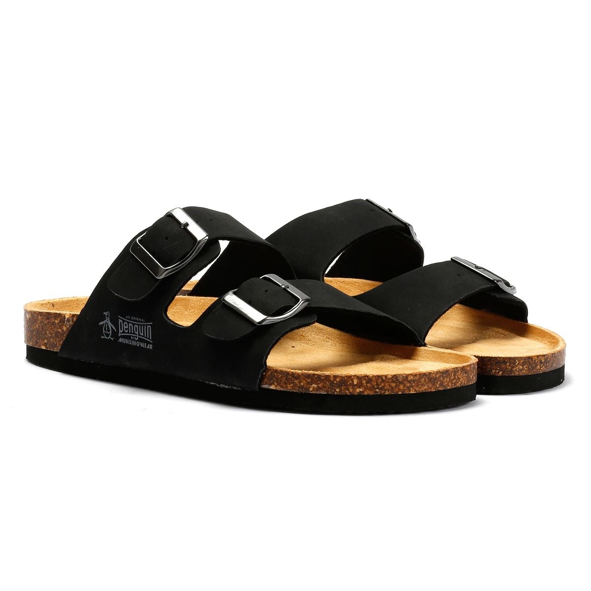 Penguin Port 2 Women's Black Sandals