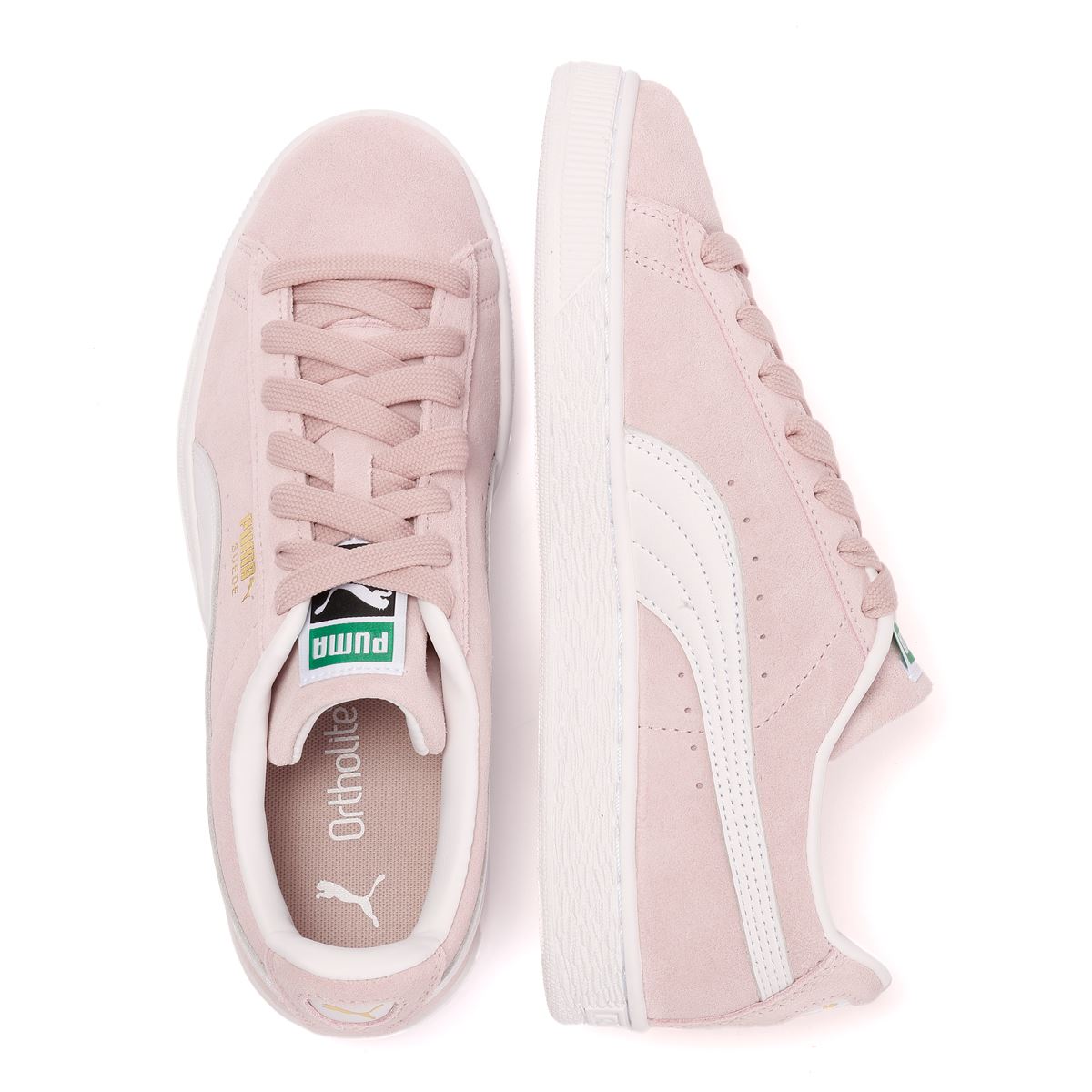 Puma Classic Suede Women's Misty Pink/White Trainers