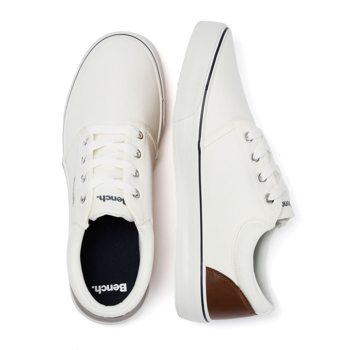 Bench Donnie Canvas Men's White Trainers
