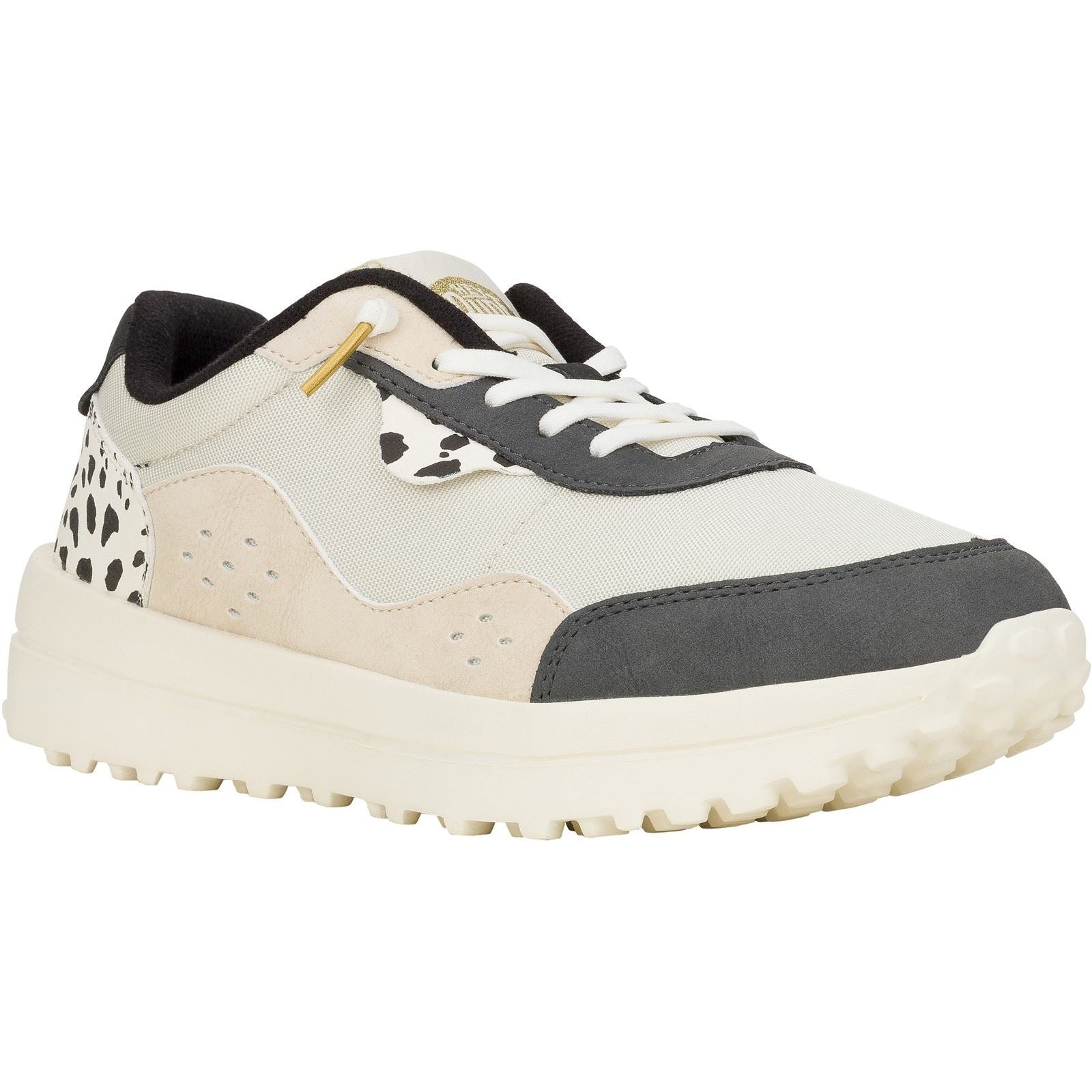 HEYDUDE Hayden Shine Synthetic Women's Ivory/Multi Trainers