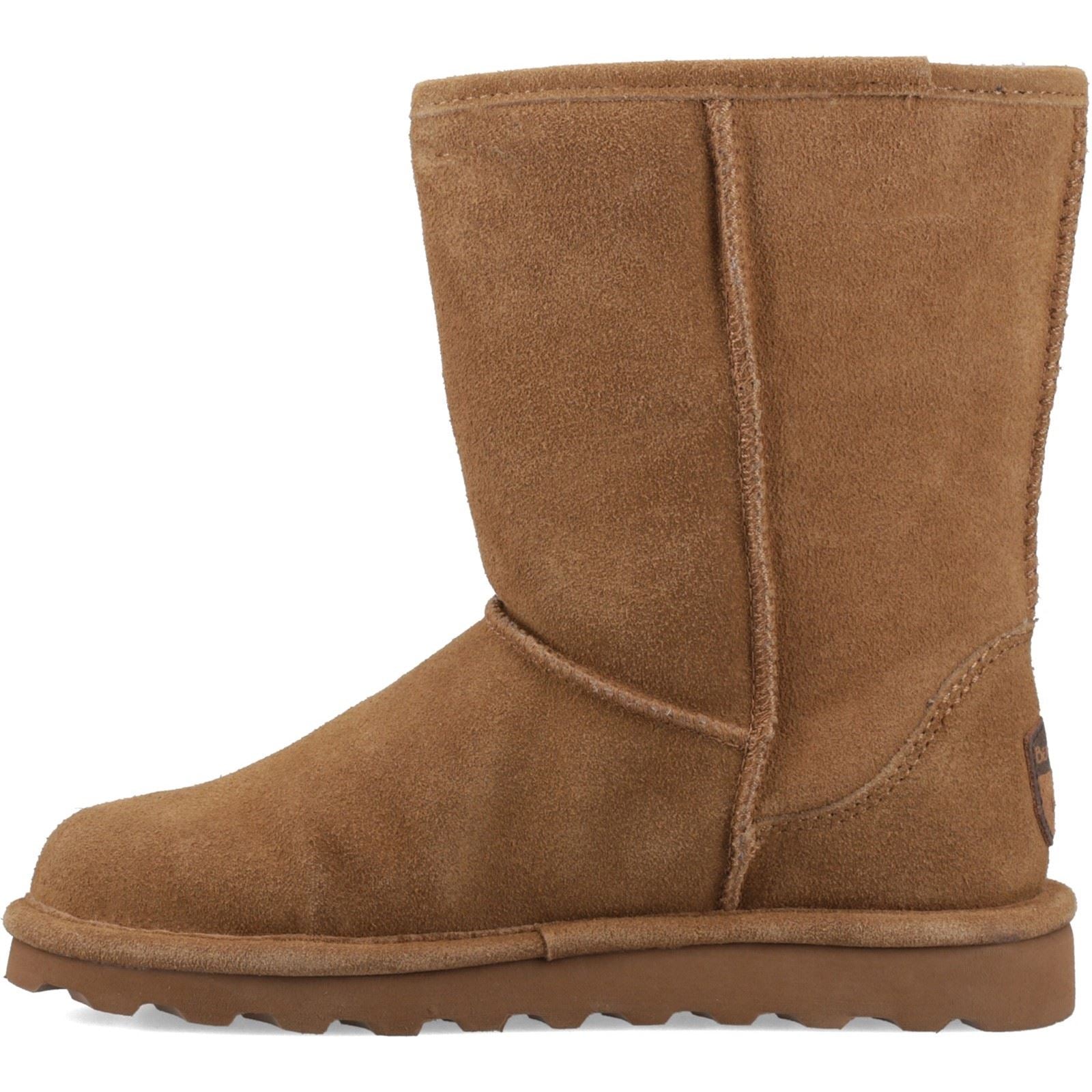Bearpaw Elle Short Suede Women's Hickory Boots