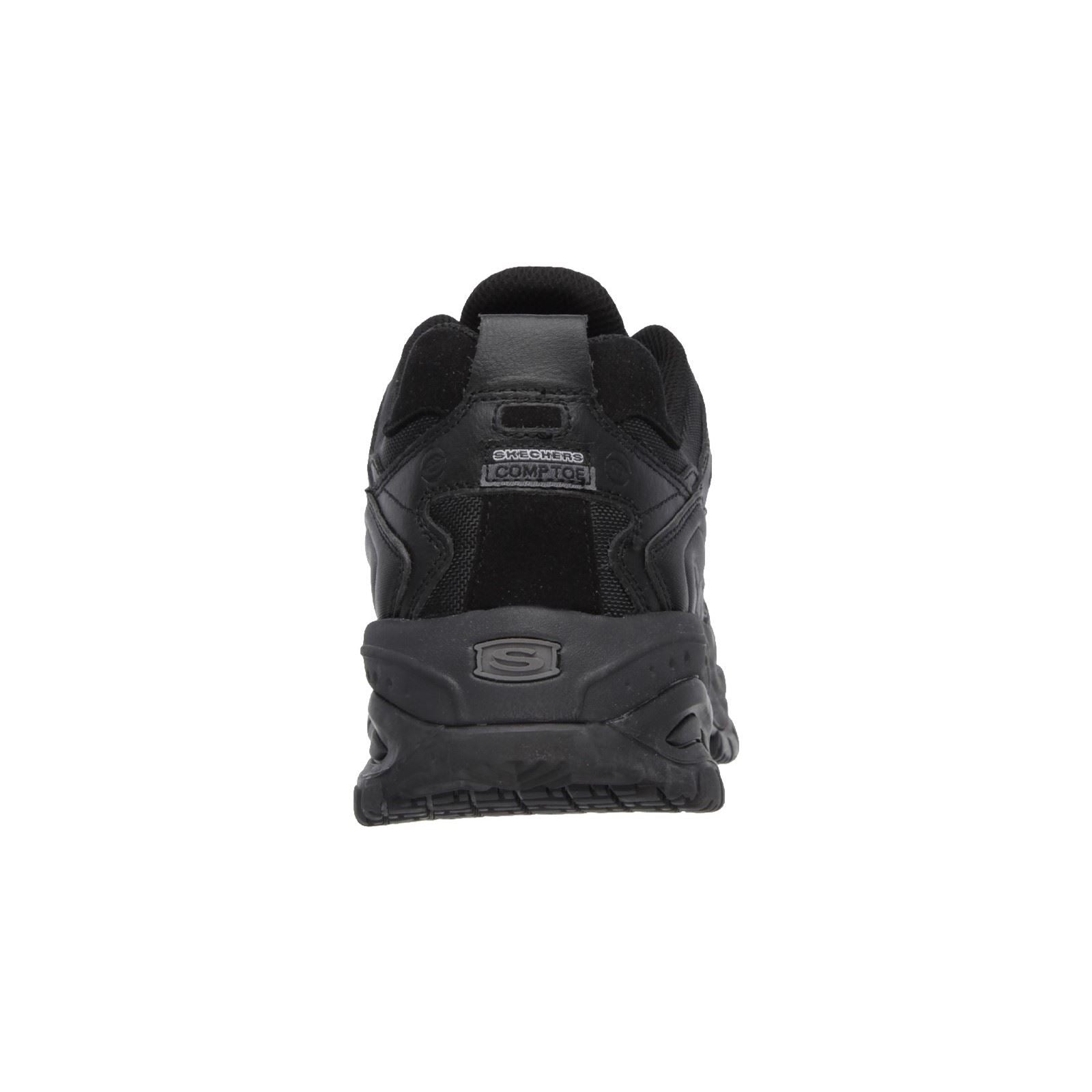Skechers Workwear Soft Stride - Grinnell Suede Men's Black Safety Trainers