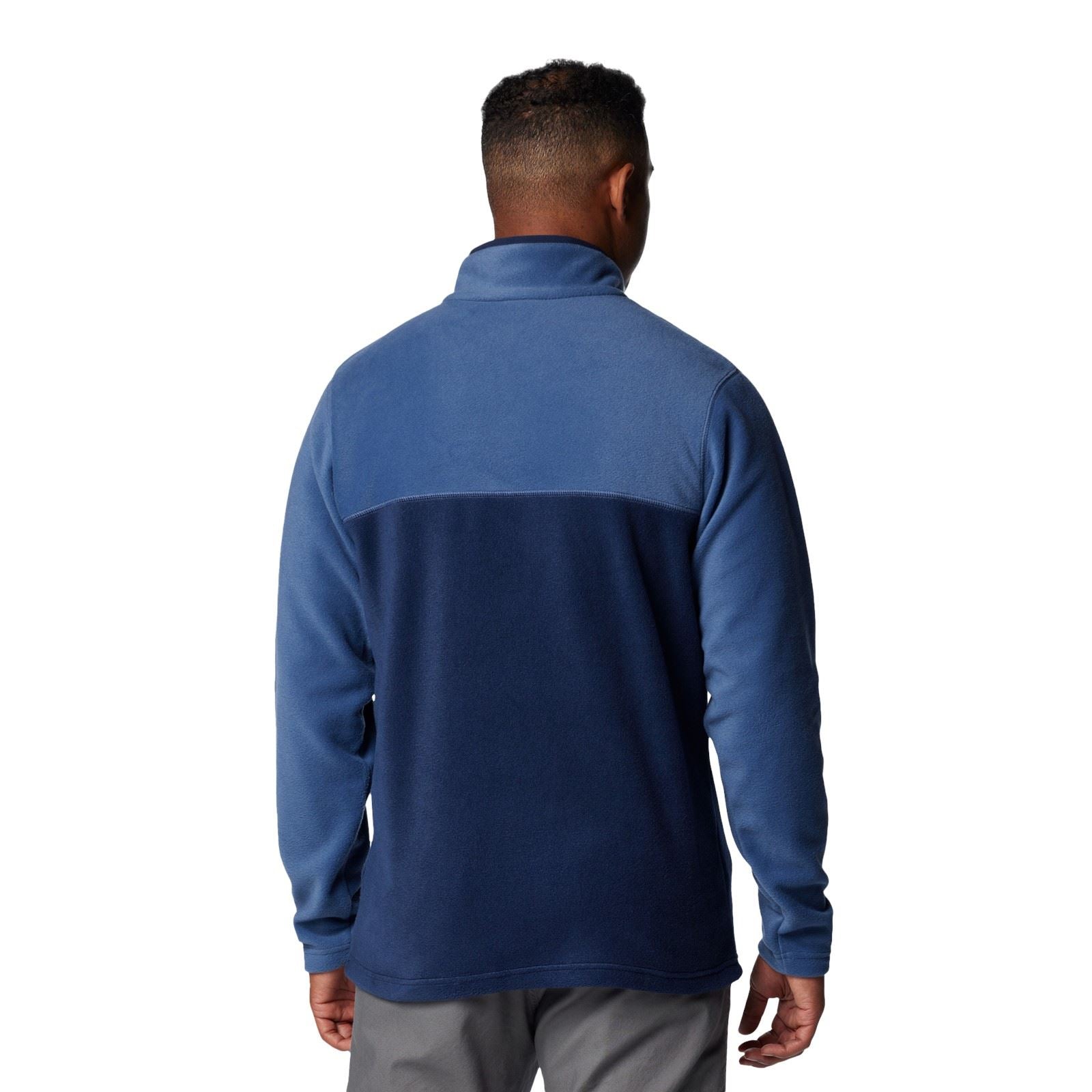 Columbia Steens Mountain Half Snap II Men's Blue Fleece Jacket