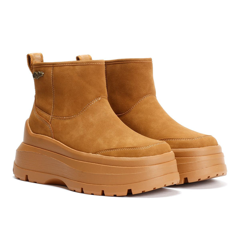 Buffalo Olympia Pull On LO Warm Women's Cognac Boots