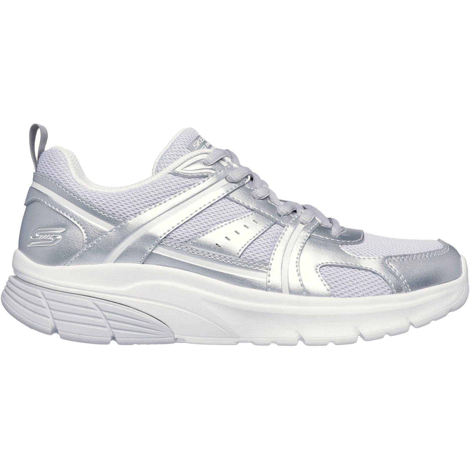 Skechers BOBS Vamos Women's Silver Trainers
