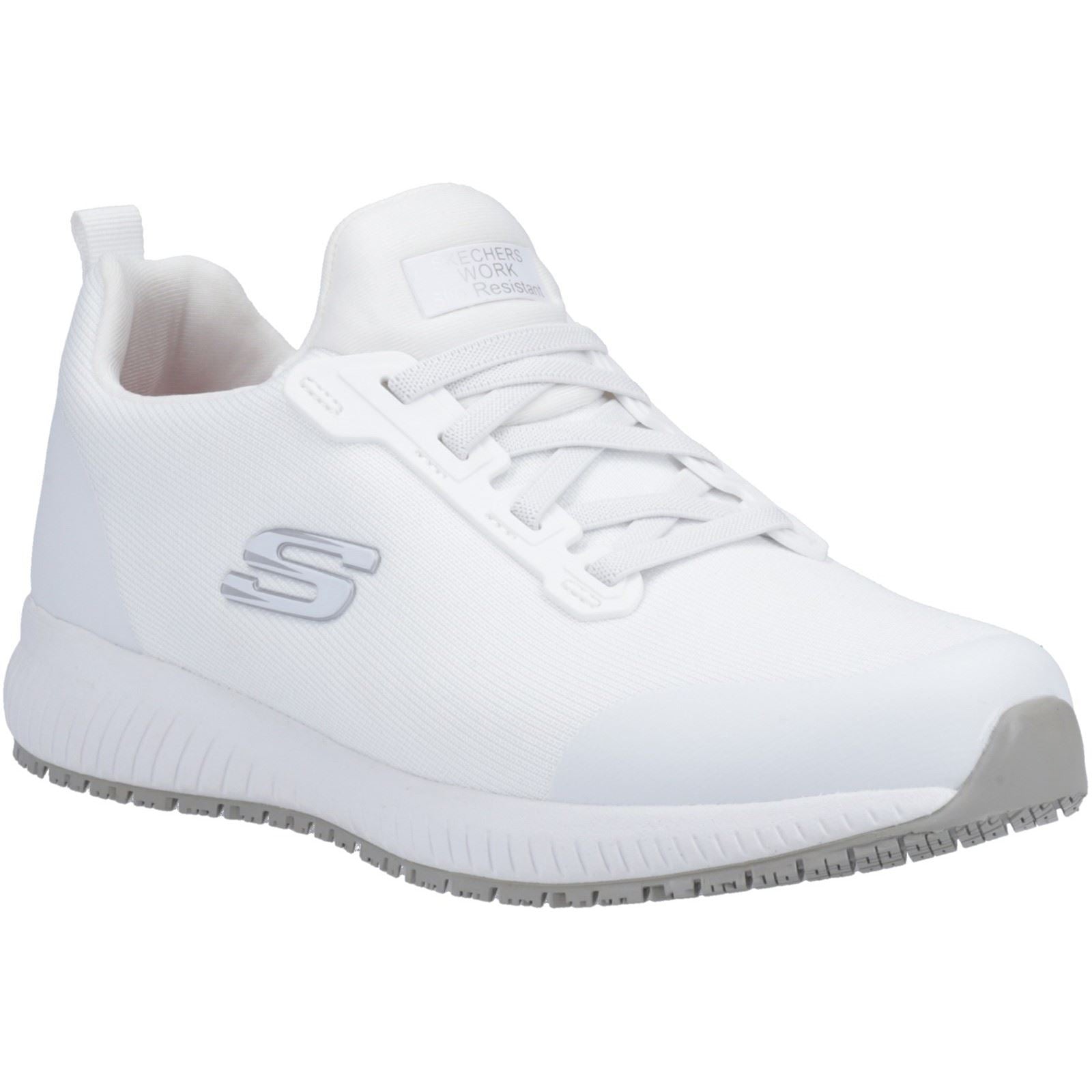 Skechers Workwear Squad SR Myton Textile Men's White Safety Trainers