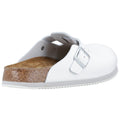 Birkenstock Boston Leather Men's White Clogs