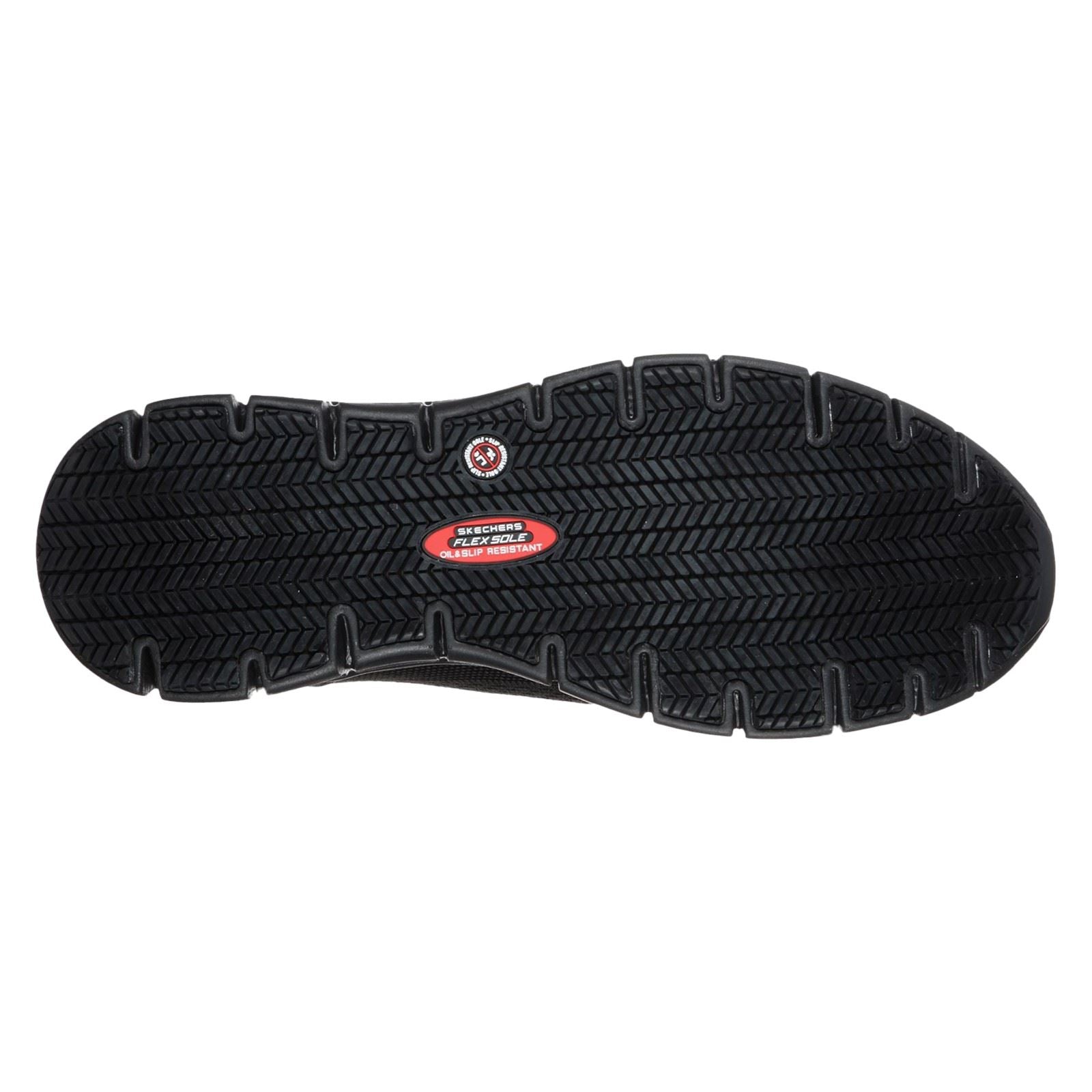 Skechers Workwear Synergy Omat Men's Black Safety Trainers