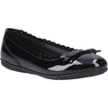 Hush Puppies Lillie Ballerina Patent Leather Girls's Black Ballet Flats