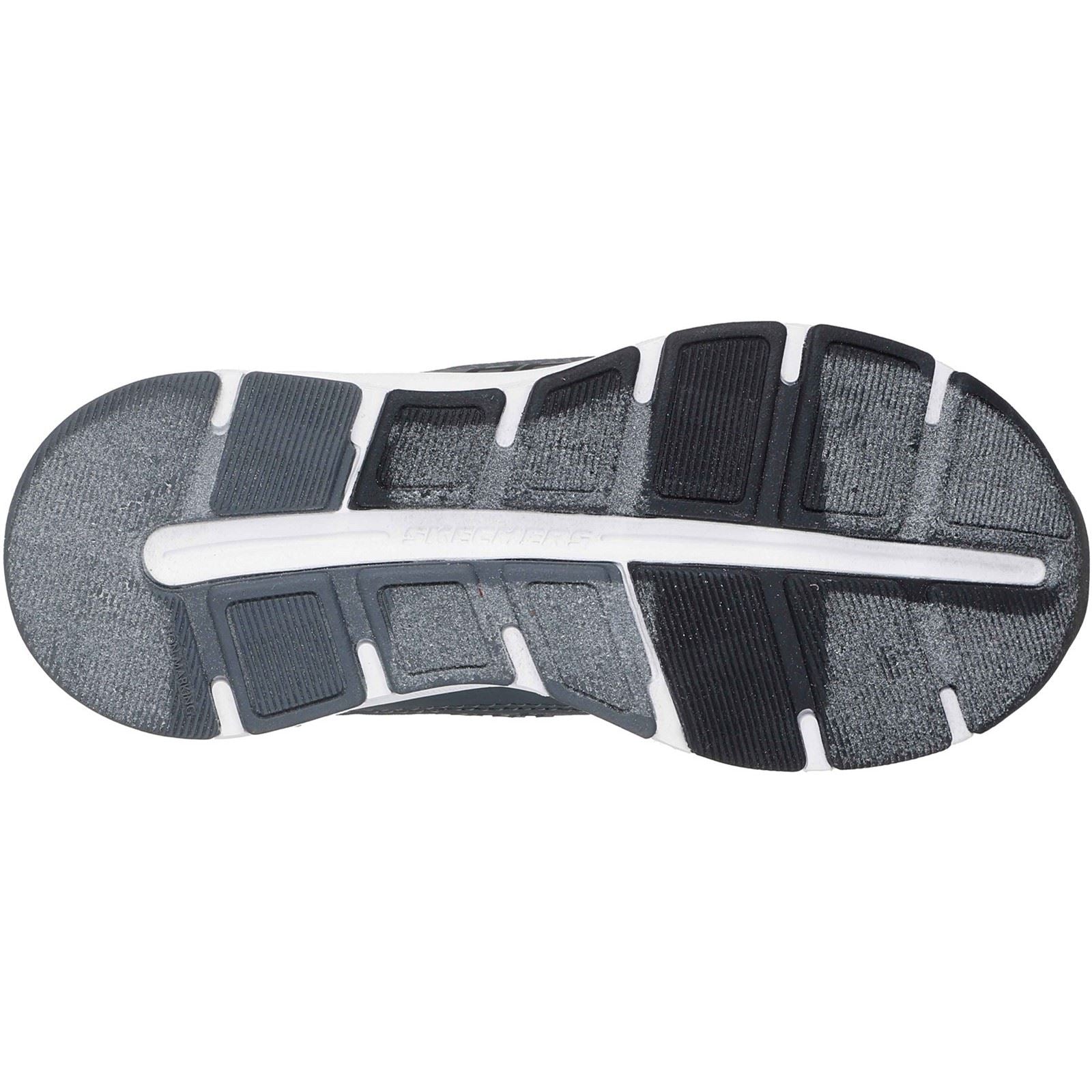 Skechers Glide-Step Plus Vista-Lane Polyurethane Boy's Charcoal/Black Trainers