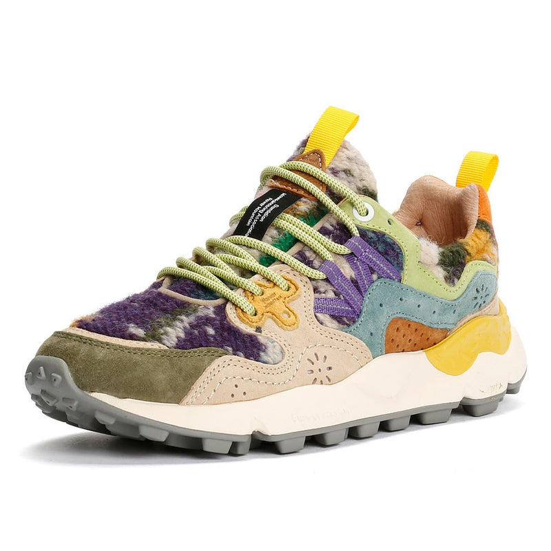 Flower Mountain Yamano 3 Women's Olive/Multi Trainers