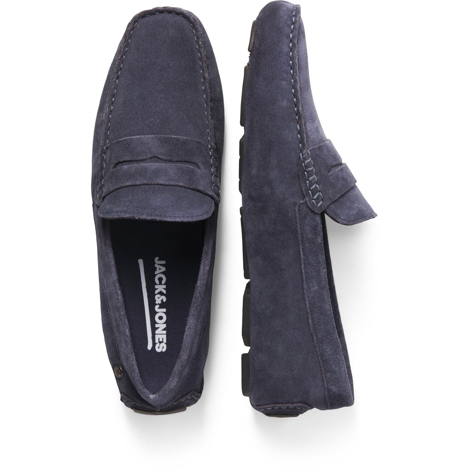 Jack & Jones Jensen Suede Men's Navy Blazer Loafers