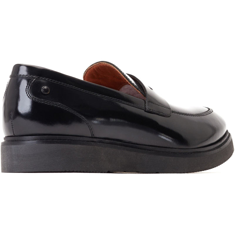 Base London Sid Leather Men's Black Loafers