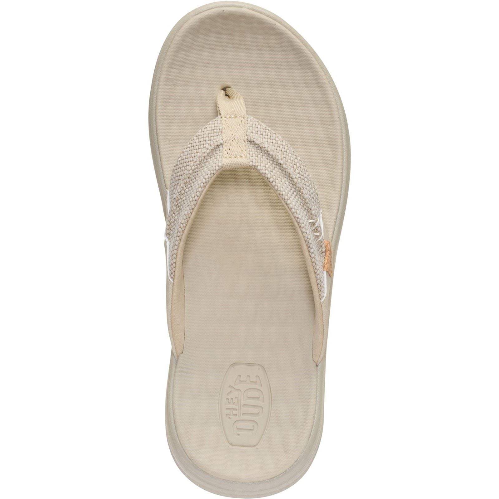 HEYDUDE Finn Polyester Men's Tan Sandals
