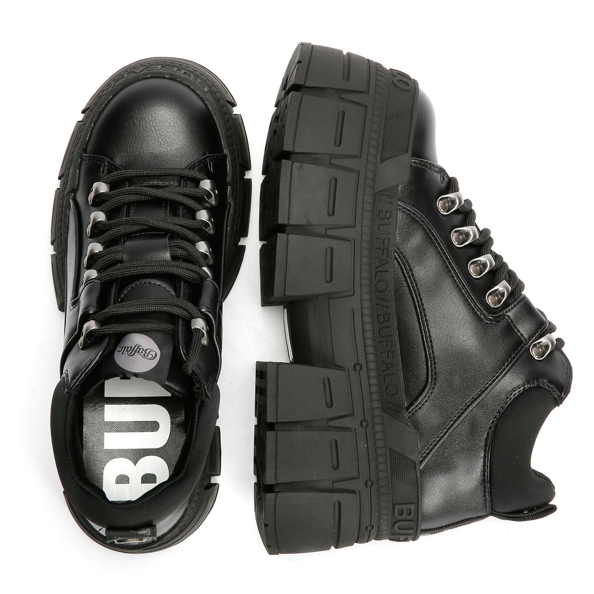 Buffalo Gospher Hike Lo Women's Black Shoes