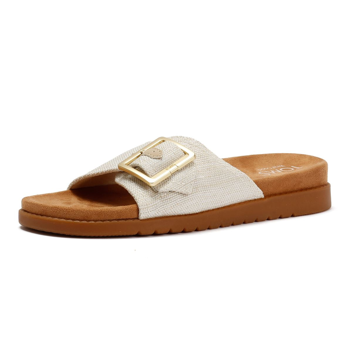 TOMS Marin Slide Textile Women's Natural Sandals