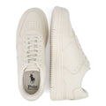 Polo Ralph Lauren Masters Court Leather Men's Ecru Trainers