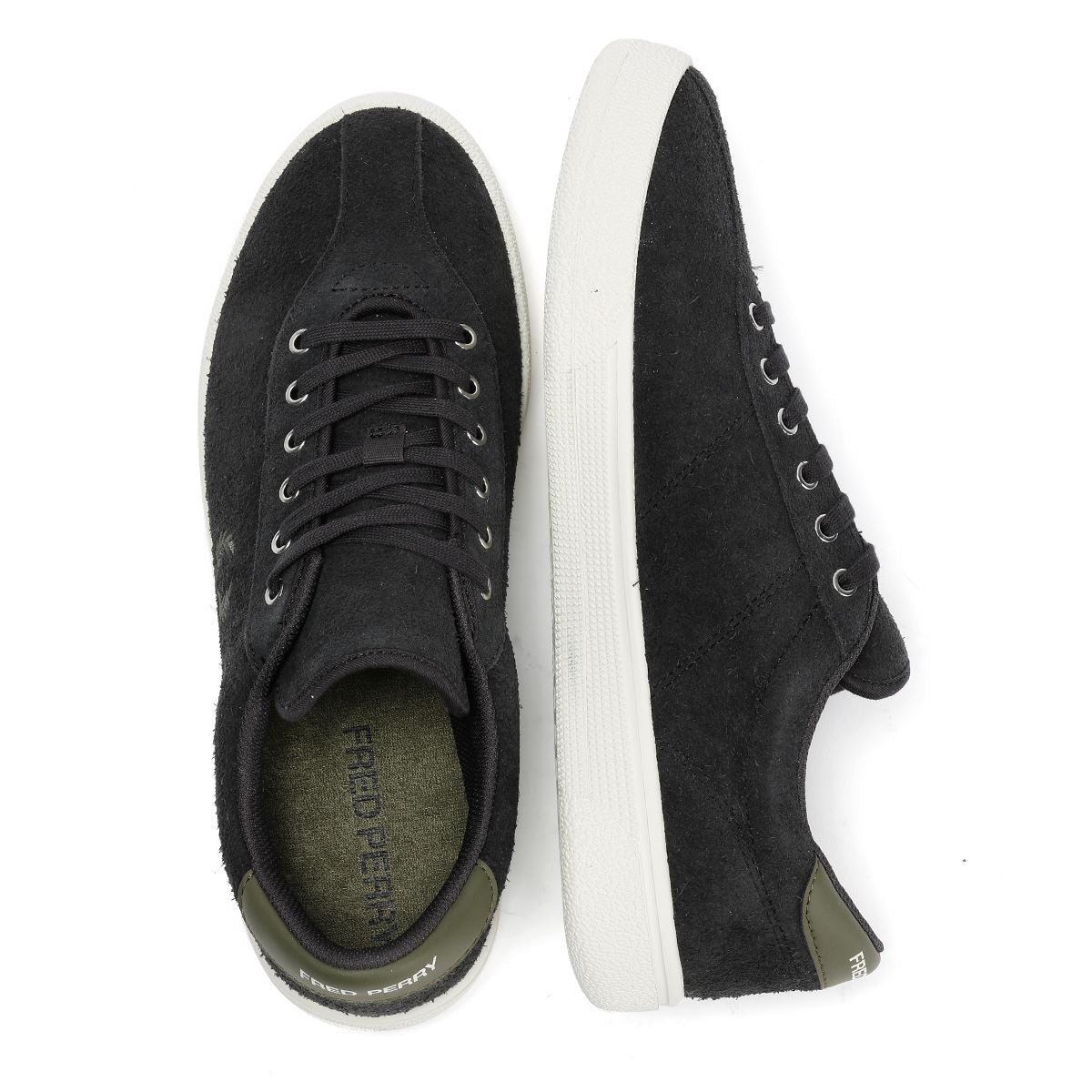Fred Perry Tennis Shoe Suede Men's Anchor Grey Trainers