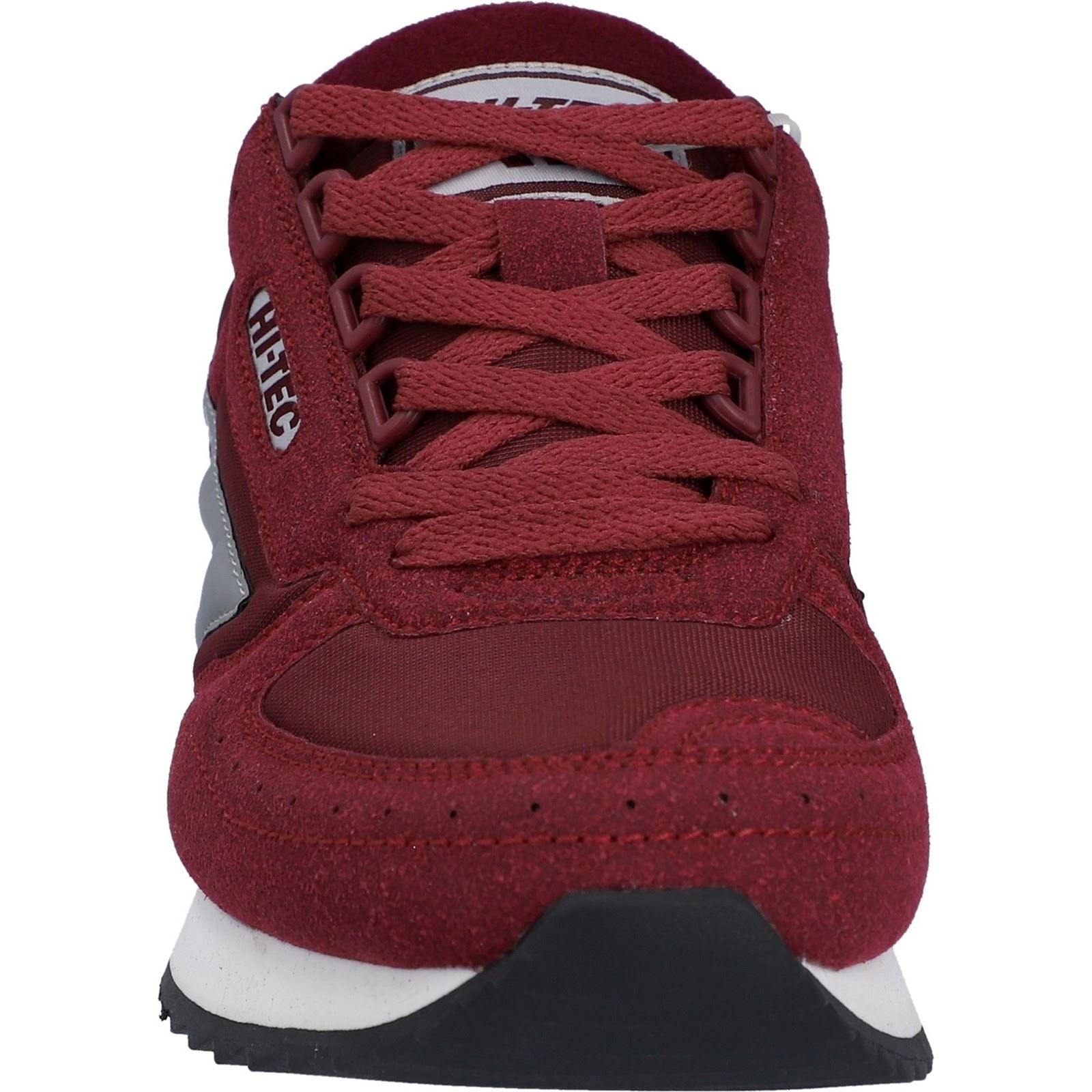 Hi-Tec Silver Shadow PU Suede/Synthetic Men's Cherry Lace-Up Shoes