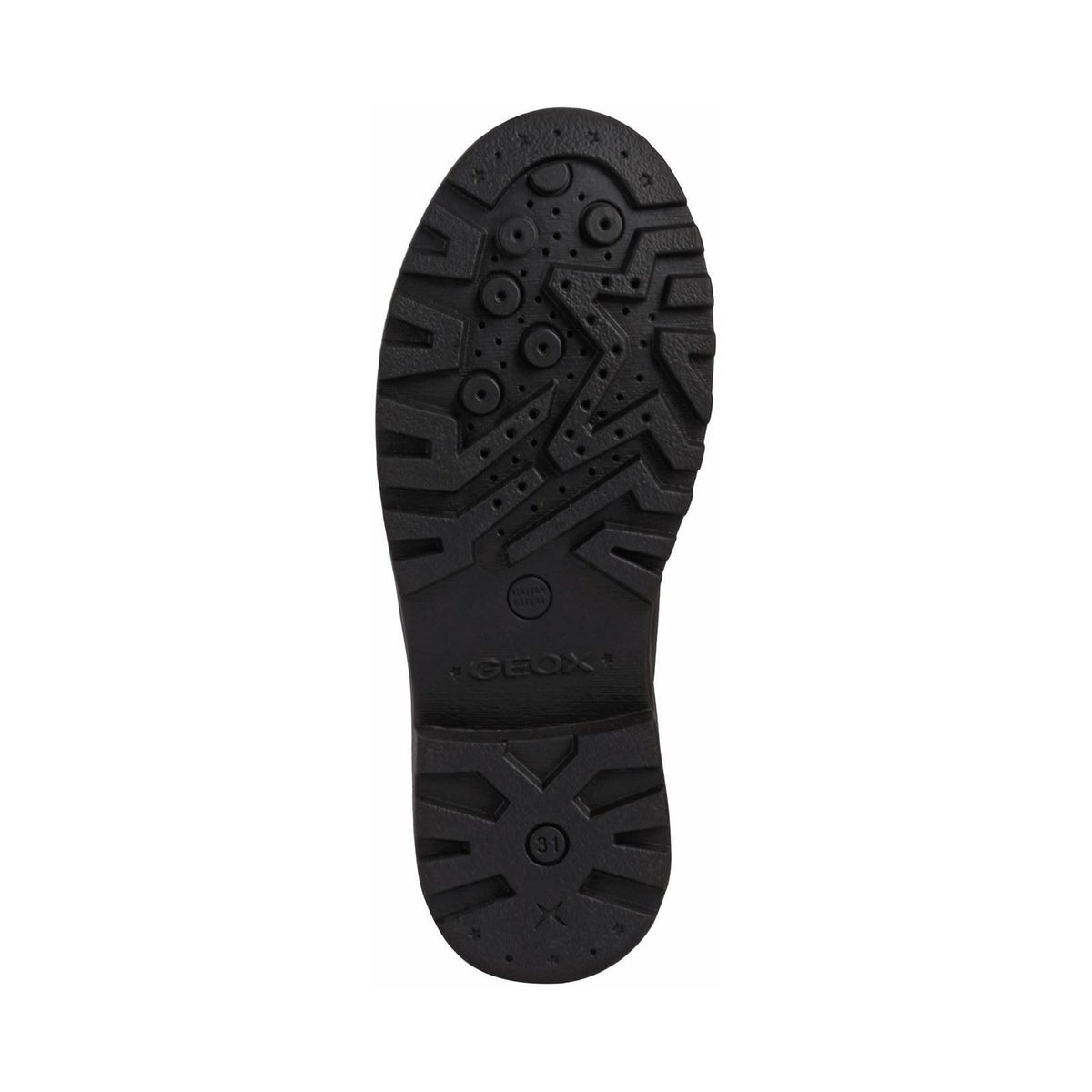 Geox Casey Leather Girl's Black Shoes