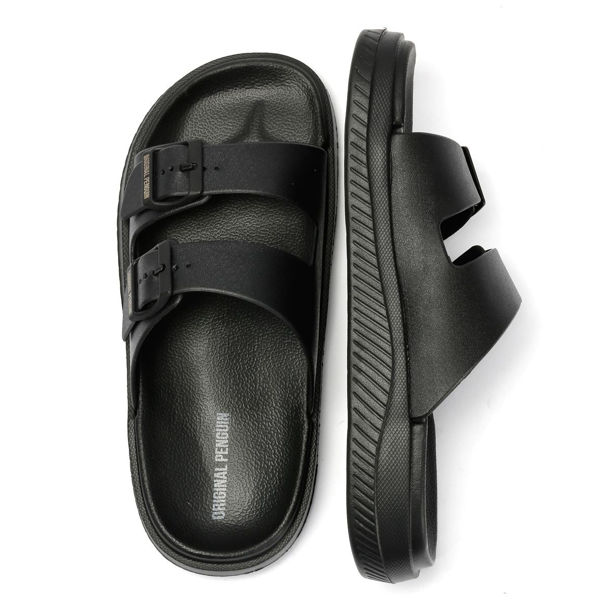 Penguin Playa Men's Black Sandals