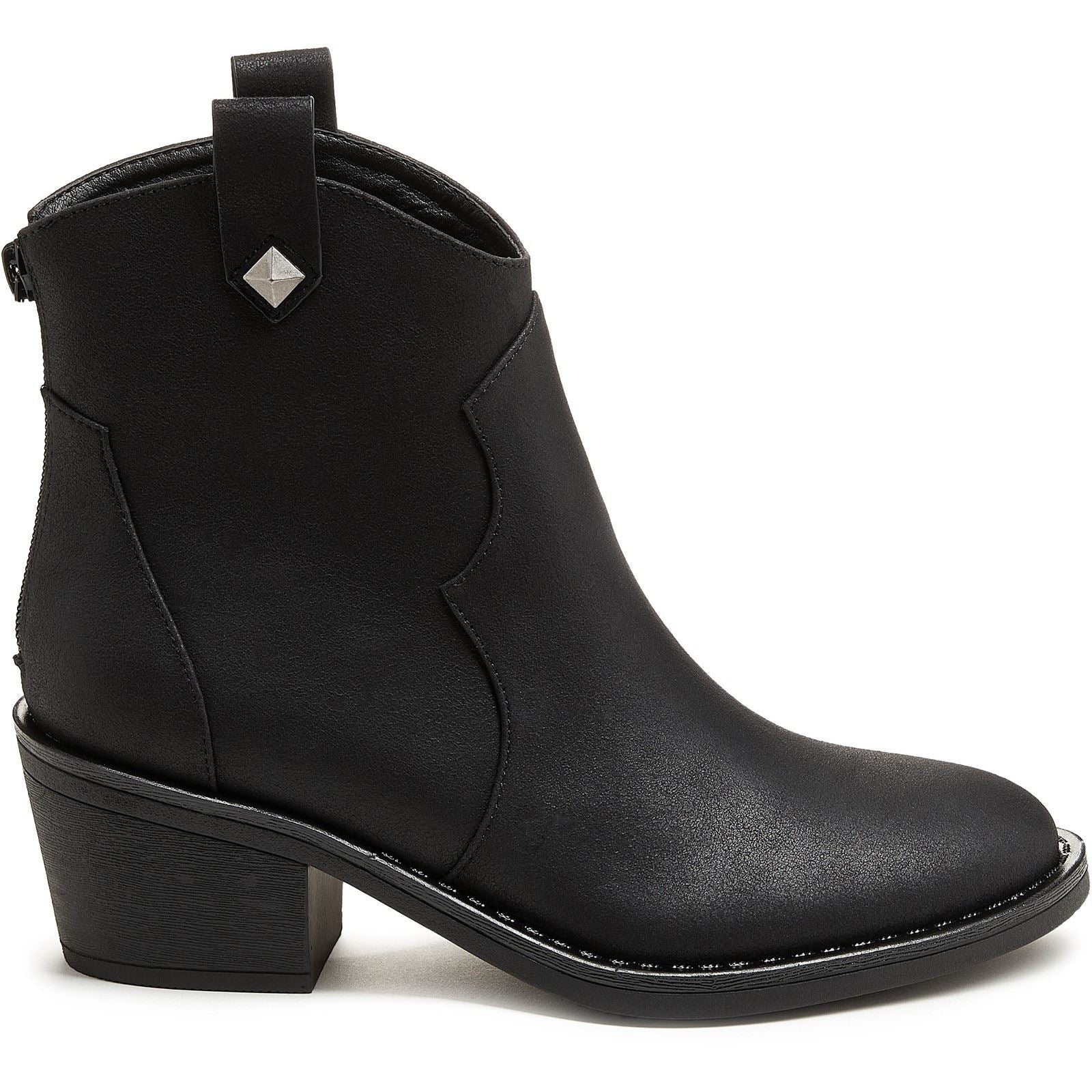 Rocket Dog Yolanda Polyurethane Women's Black Heeled Ankle Boots