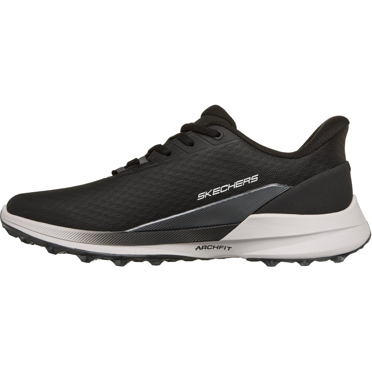 Skechers Pure Slip Ins Men's Black Golf Shoes
