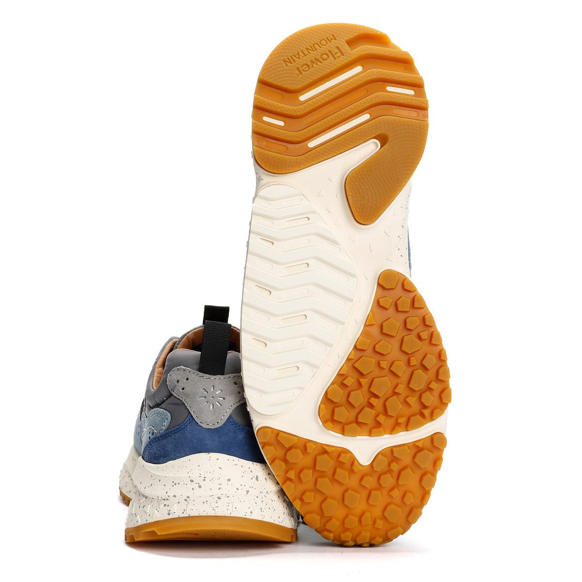 Flower Mountain Solin Men's Suede/Nylon Blue/Dark Blue Trainers