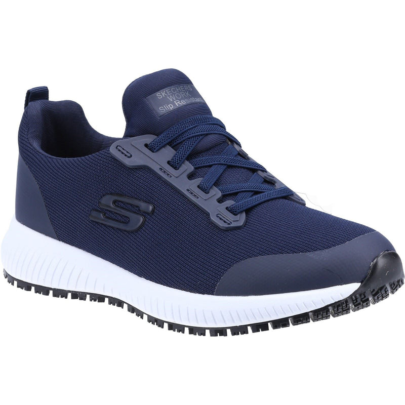 Skechers Workwear Squad SR Textile Women's Navy Safety Trainers