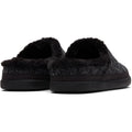 TOMS Sage Polyester Blend Women's Black Slippers