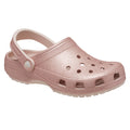 Crocs Classic Glitter Synthetic Quartz Clogs