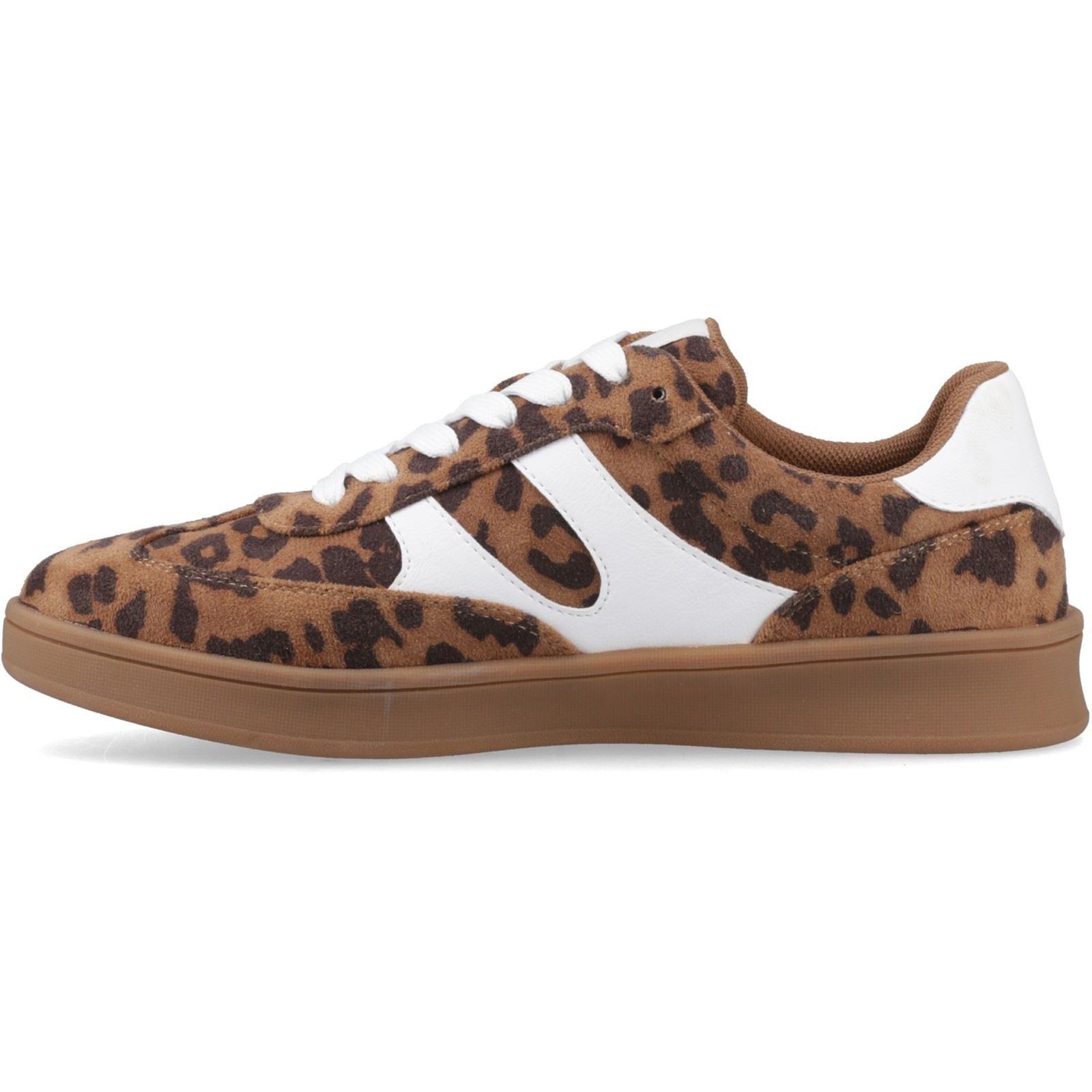 Hush Puppies Maura Textile Women's Leopard Trainers