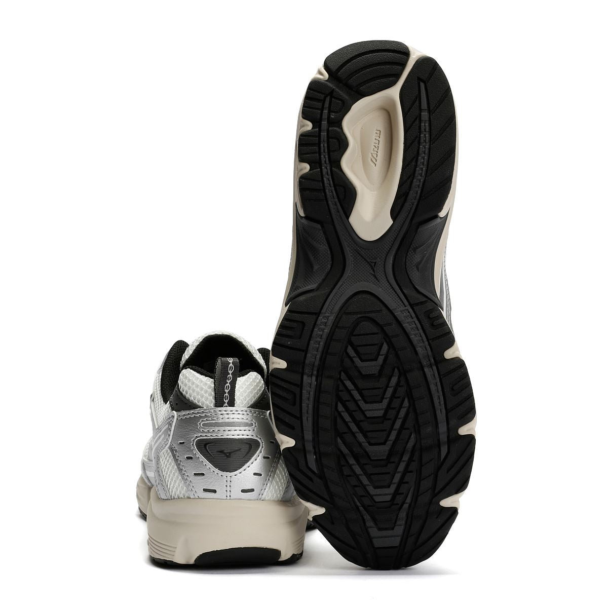 Mizuno MXR Sport Snow White/Magnet/Silver Trainers